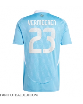 Belgia Arthur Vermeeren #23 Tricou Fotbal Replică European 2024 Barbati Deplasare
